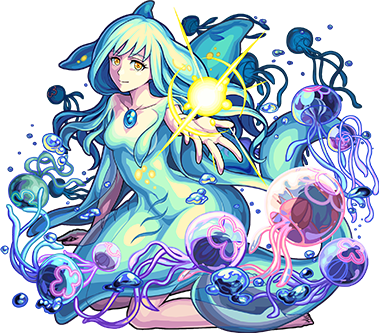 光属性 ★6 追憶の海の少女 キスキル・リラ(進化合成後)
